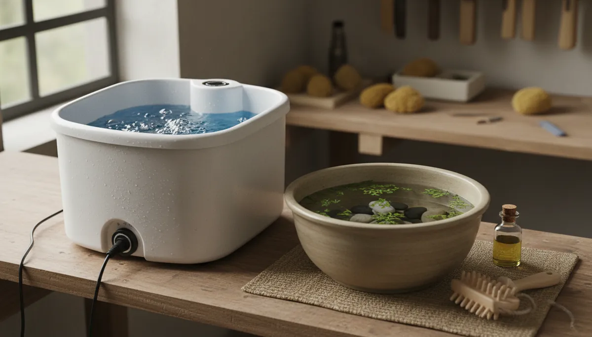 Machine à bain de pieds ou bassine, que choisir